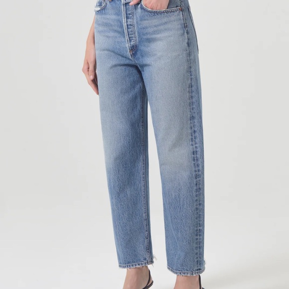 Agolde 90s Mid Rise Straight Jean - Picture 3 of 7